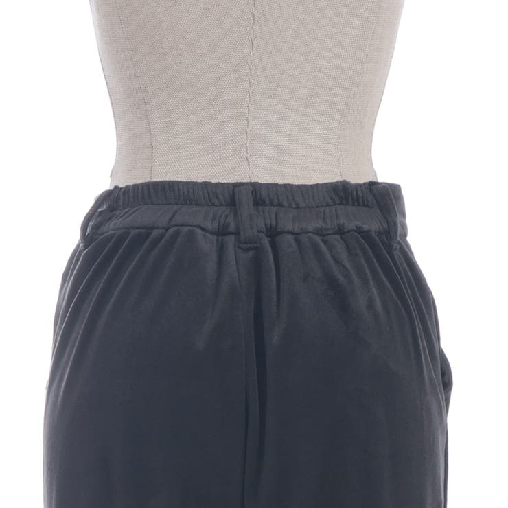 レース切替ベロアフレアパンツ | axes femme | 詳細画像25 