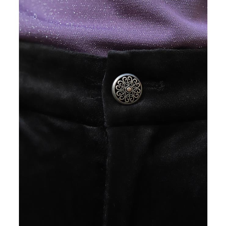 レース切替ベロアフレアパンツ | axes femme | 詳細画像9 