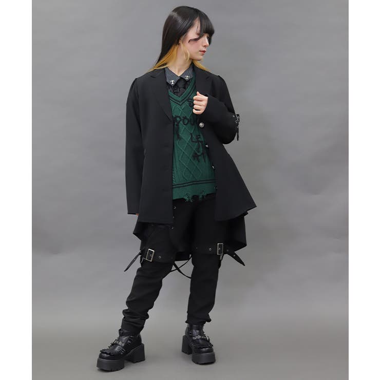 レースアップボンテージパンツ | axes femme | 詳細画像11 