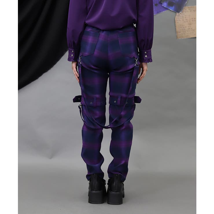 レースアップボンテージパンツ | axes femme | 詳細画像3 