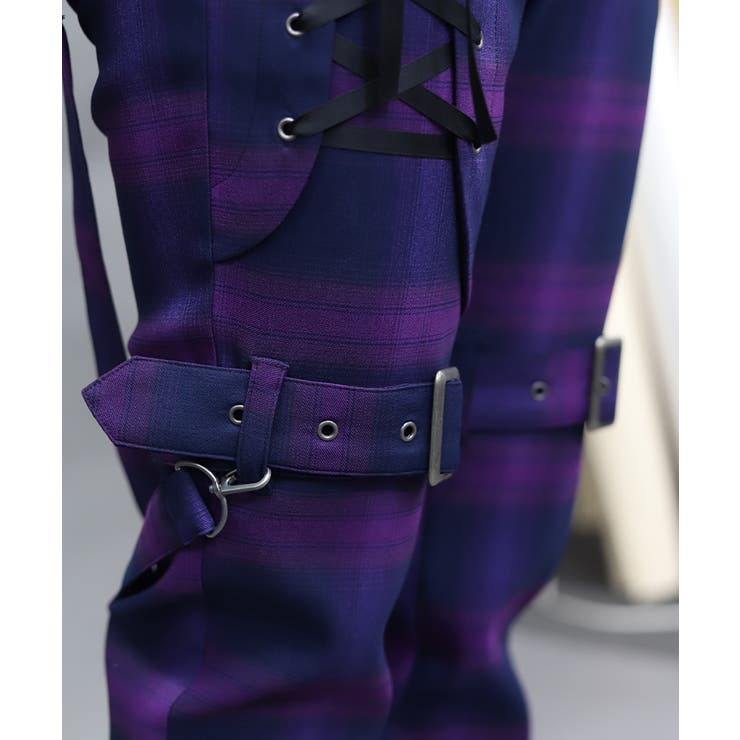 レースアップボンテージパンツ | axes femme | 詳細画像6 