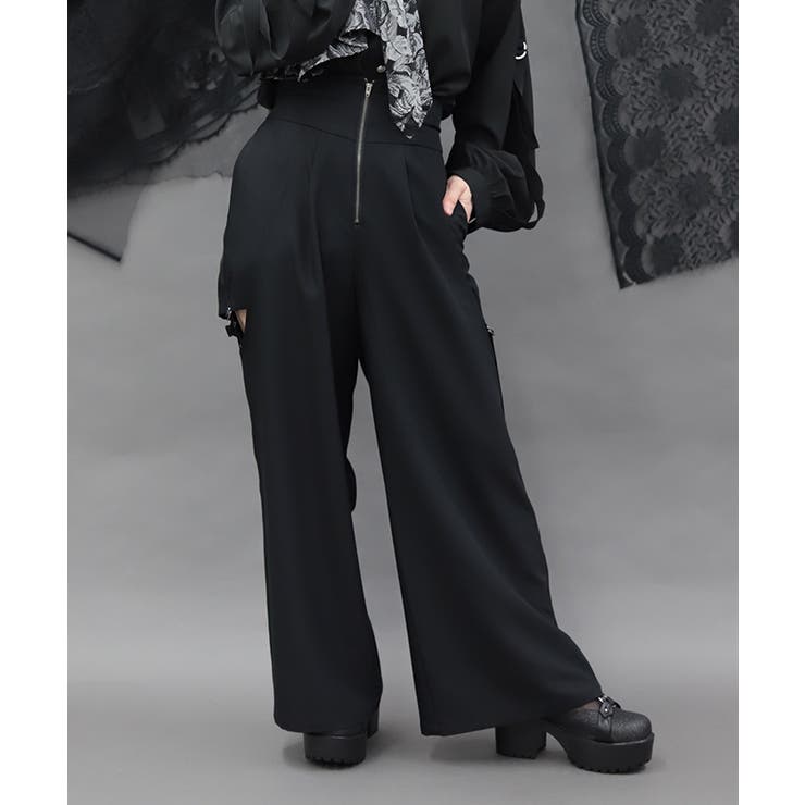 レイヤードカットアウトパンツ | axes femme | 詳細画像10 