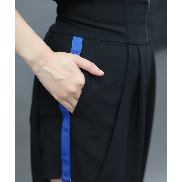 レイヤードカットアウトパンツ | axes femme | 詳細画像6 