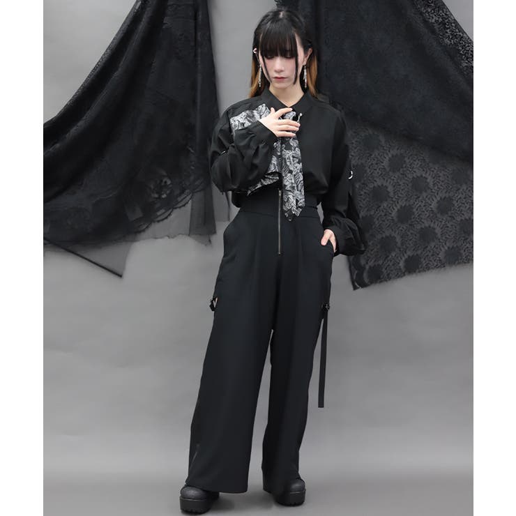レイヤードカットアウトパンツ | axes femme | 詳細画像9 