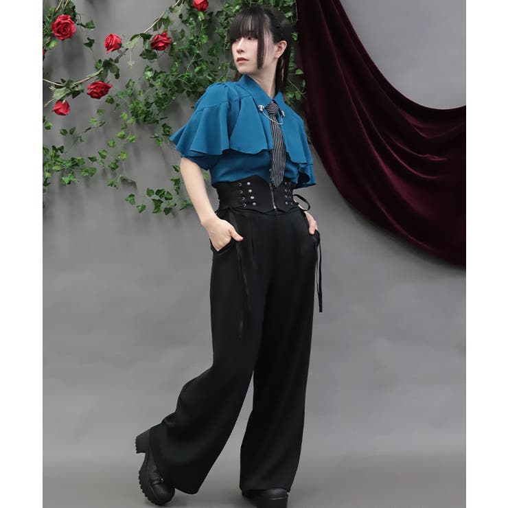 コルセットデザインパンツ | axes femme | 詳細画像9 