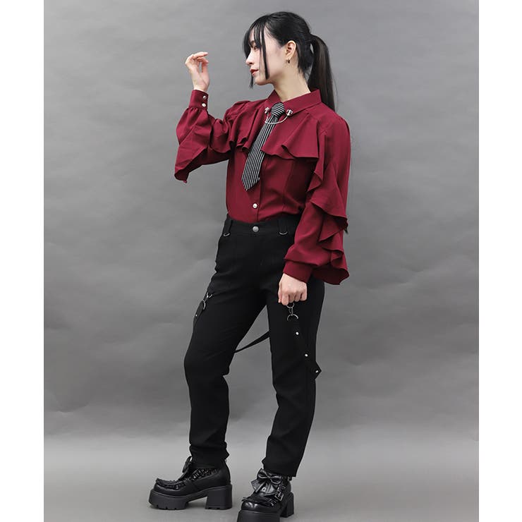 バックリボンボンテージパンツ | axes femme | 詳細画像4 