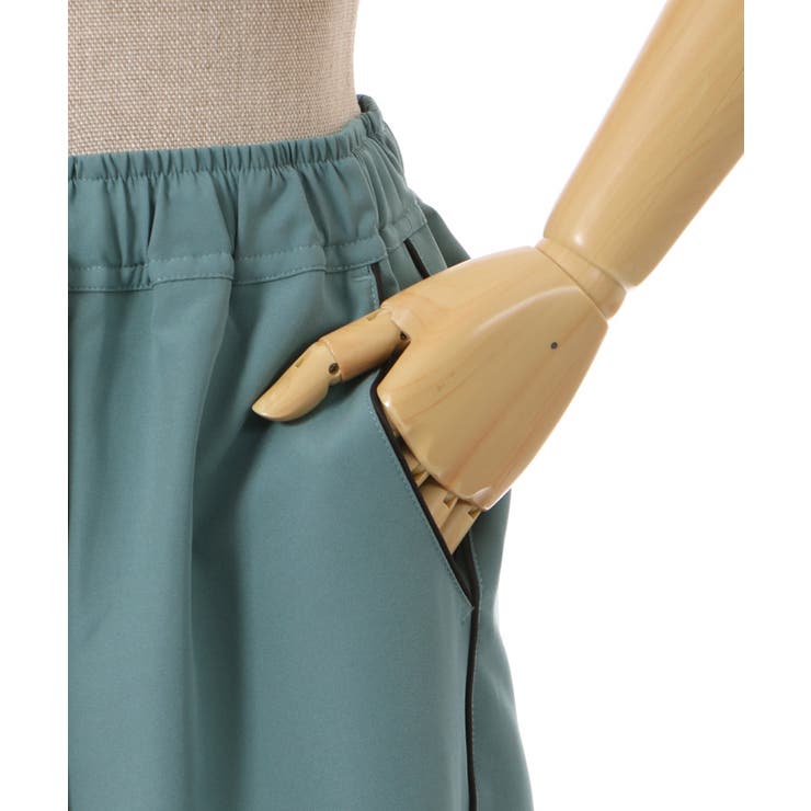 チャイナボタンラインパンツ[品番：IGAW0003806]｜axes femme