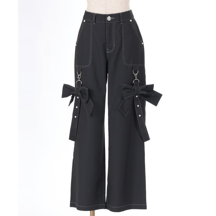 リボンボンテージパンツ[品番：IGAW0005194]｜axes femme