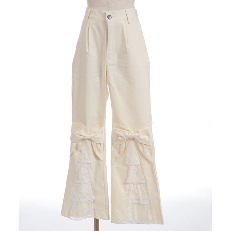 レースフリルデニムパンツ | axes femme | 詳細画像8 