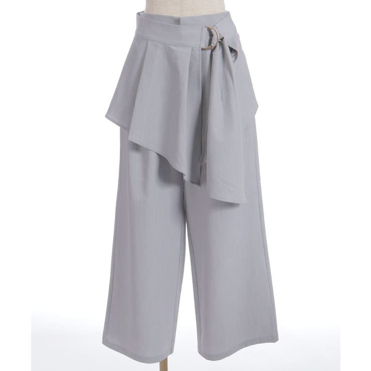 ペプラム風ベルト付パンツ | axes femme | 詳細画像21 