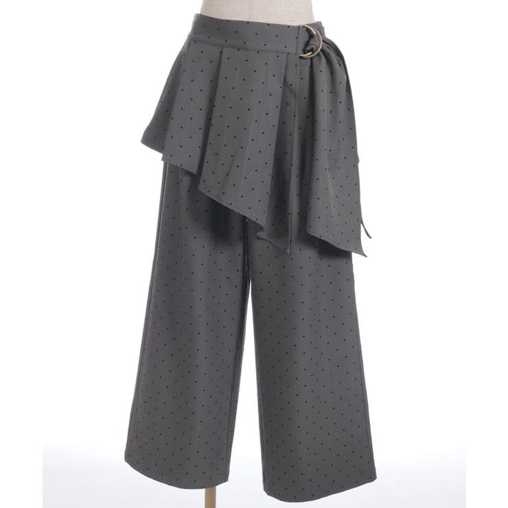 ペプラム風ベルト付パンツ | axes femme | 詳細画像27 