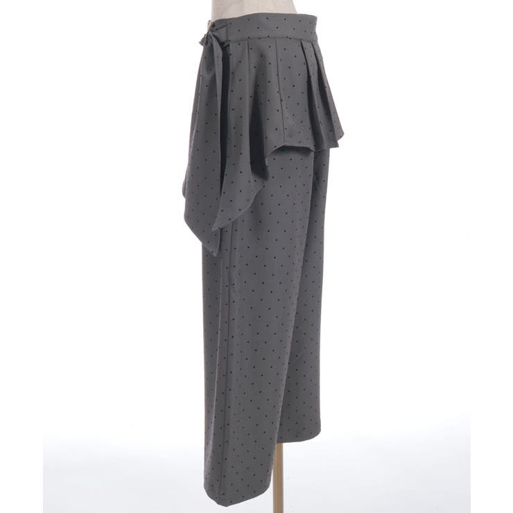 ペプラム風ベルト付パンツ | axes femme | 詳細画像28 