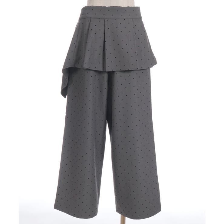 ペプラム風ベルト付パンツ | axes femme | 詳細画像29 