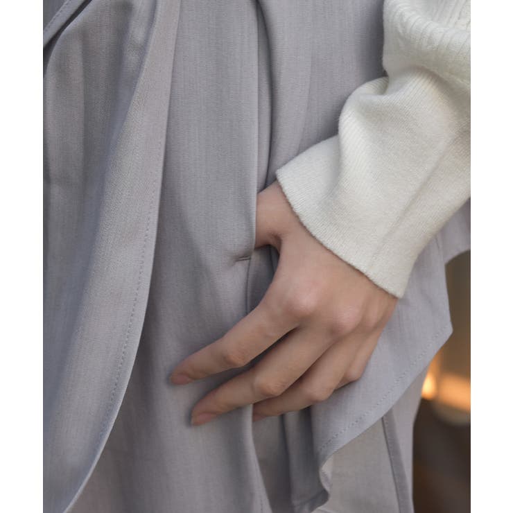 ペプラム風ベルト付パンツ | axes femme | 詳細画像4 