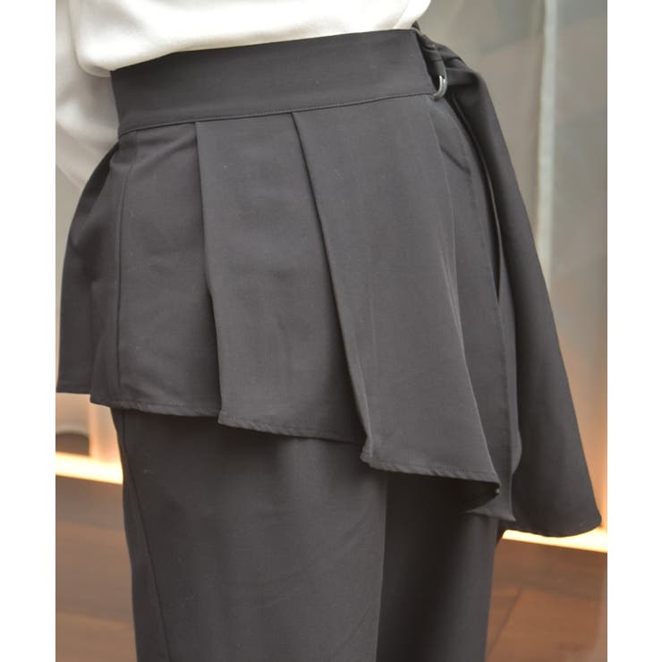 ペプラム風ベルト付パンツ | axes femme | 詳細画像6 