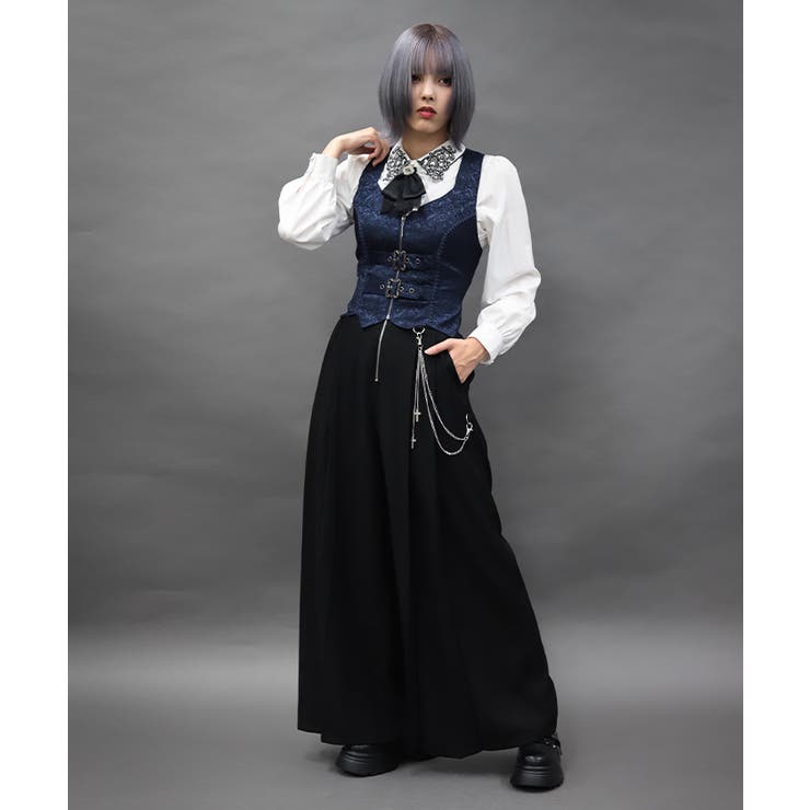 ハイウエストタックワイドパンツ | axes femme | 詳細画像10 