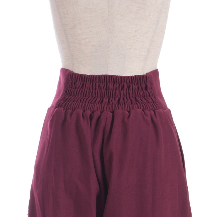 ハイウエストタックワイドパンツ | axes femme | 詳細画像18 