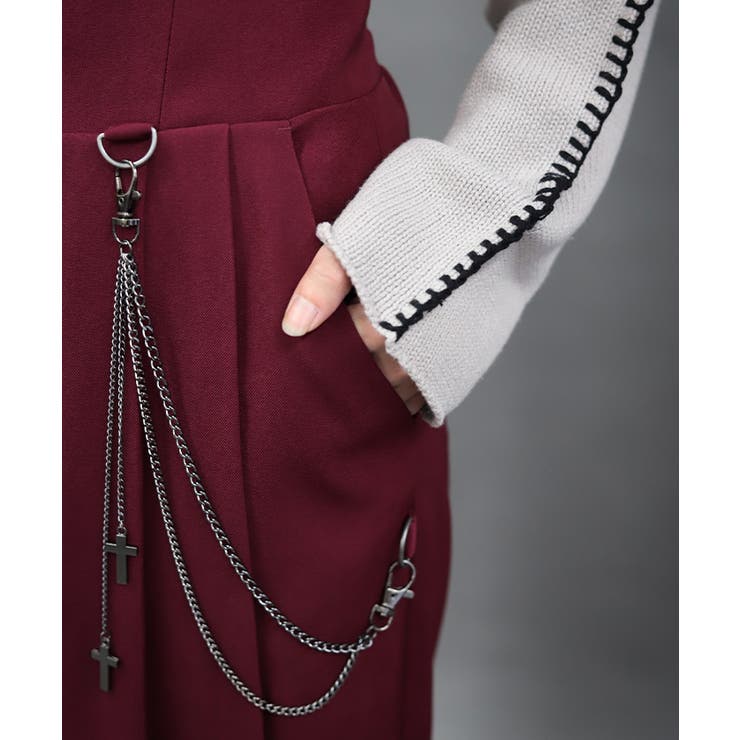 ハイウエストタックワイドパンツ | axes femme | 詳細画像5 