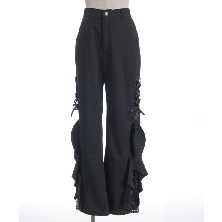 サイドフリルフレアパンツ | axes femme | 詳細画像13 