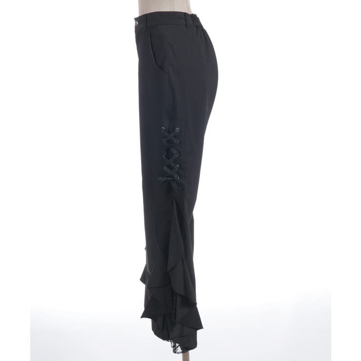 サイドフリルフレアパンツ | axes femme | 詳細画像14 