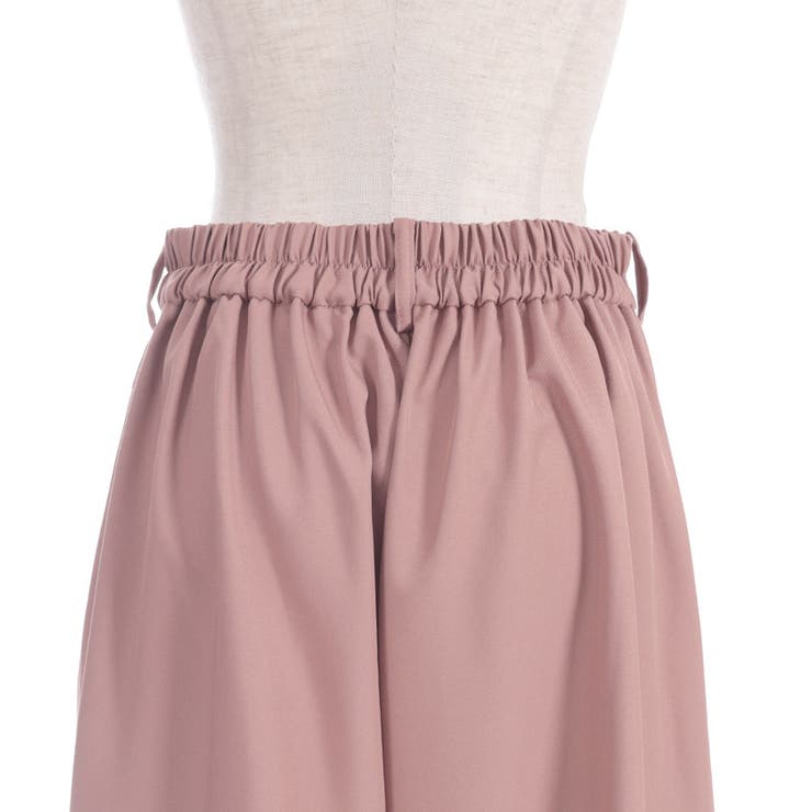 ストライプ切替ワイドパンツ[品番：IGAW0006064]｜axes femme