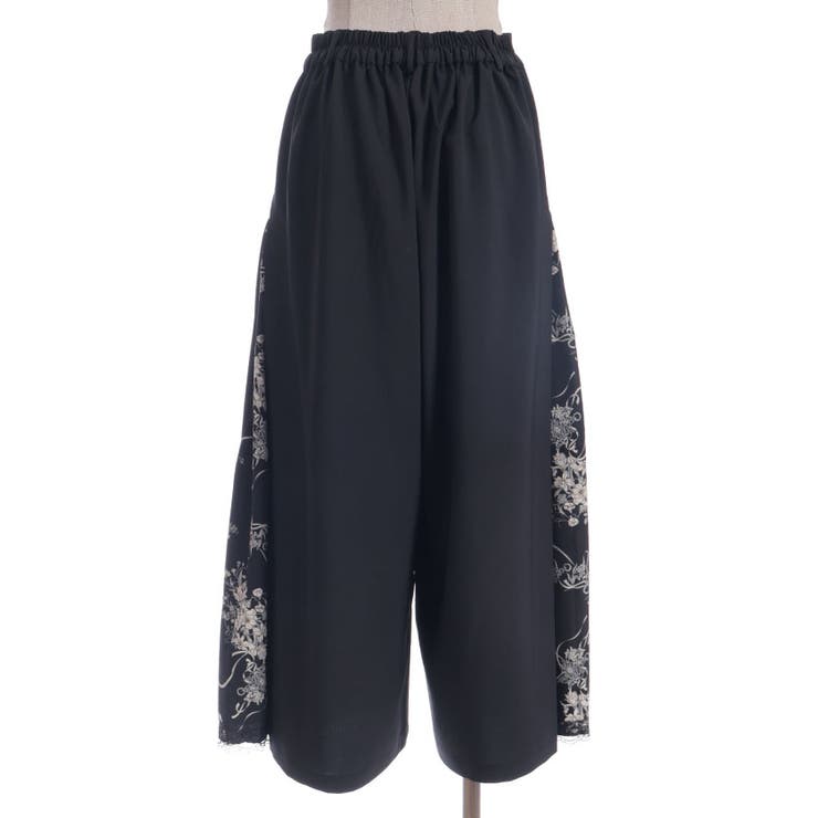 オーナメント柄切替ワイドパンツ | axes femme | 詳細画像14 