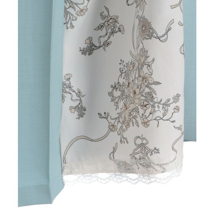 オーナメント柄切替ワイドパンツ | axes femme | 詳細画像29 