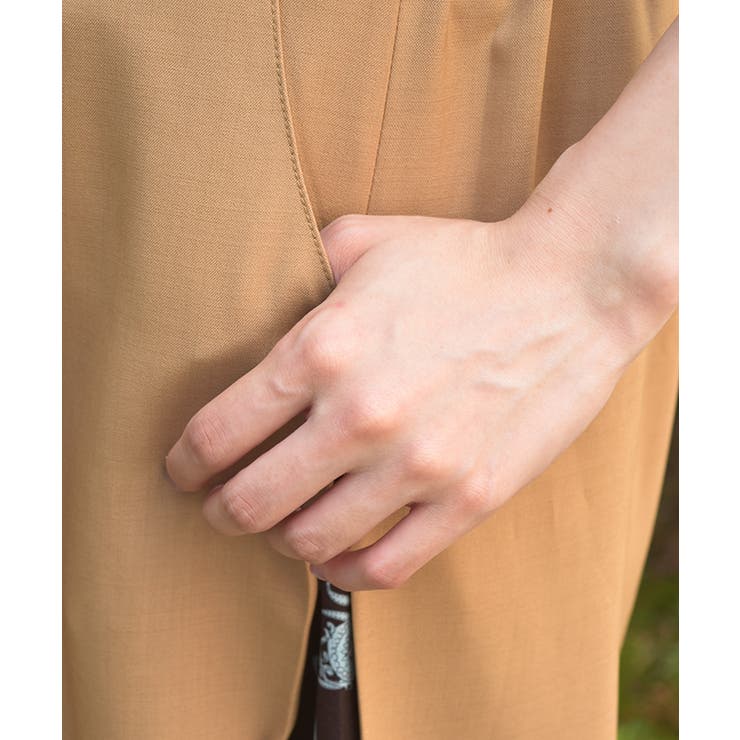 オーナメント柄切替ワイドパンツ | axes femme | 詳細画像5 