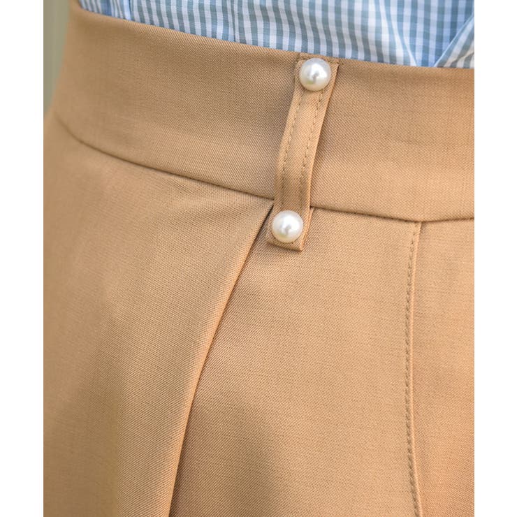 オーナメント柄切替ワイドパンツ | axes femme | 詳細画像6 