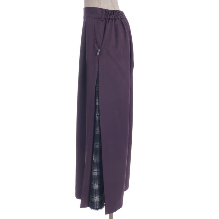 チェック×レース切替パンツ | axes femme | 詳細画像16 