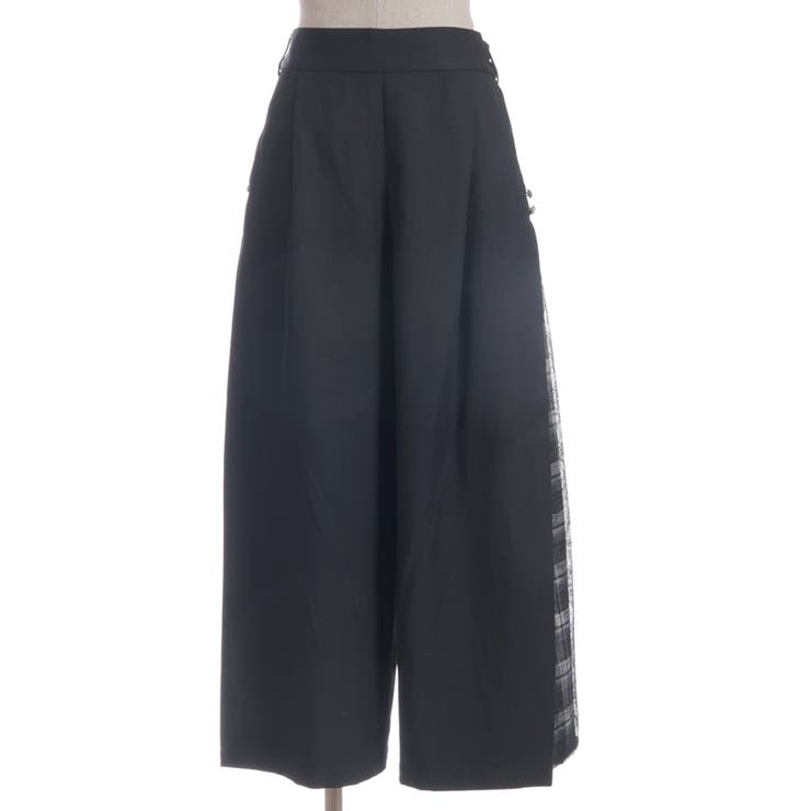 チェック×レース切替パンツ | axes femme | 詳細画像8 