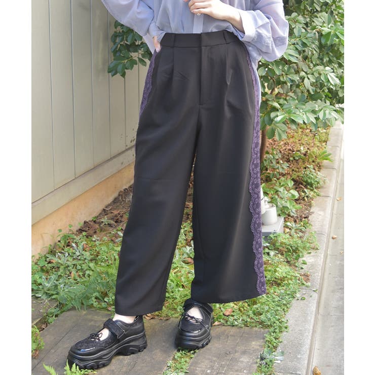 サイドレースラインパンツ | axes femme | 詳細画像5 