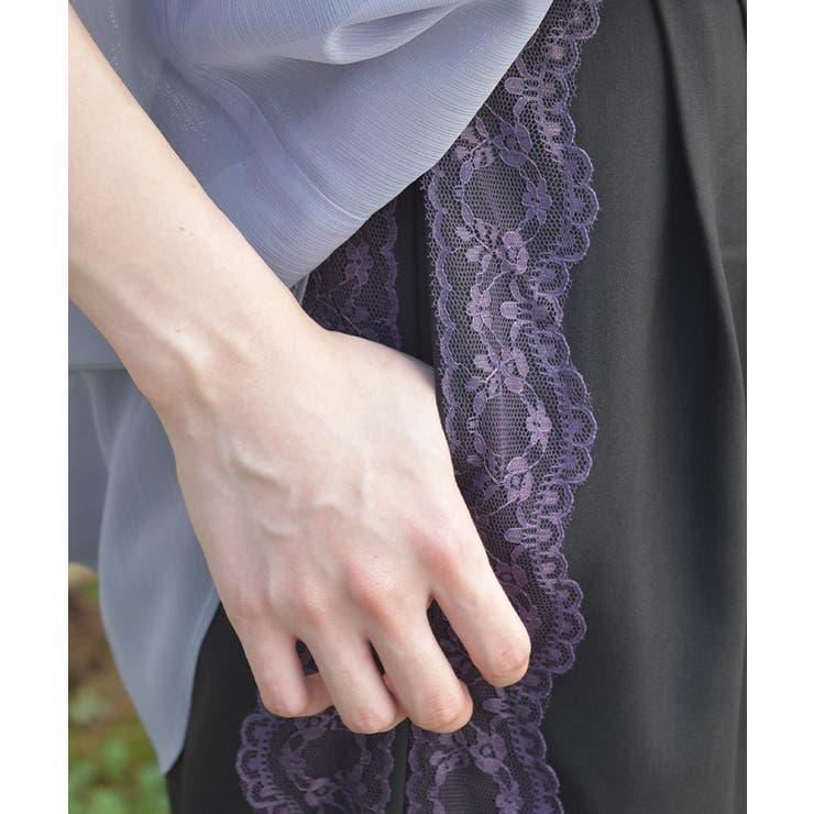 サイドレースラインパンツ | axes femme | 詳細画像6 