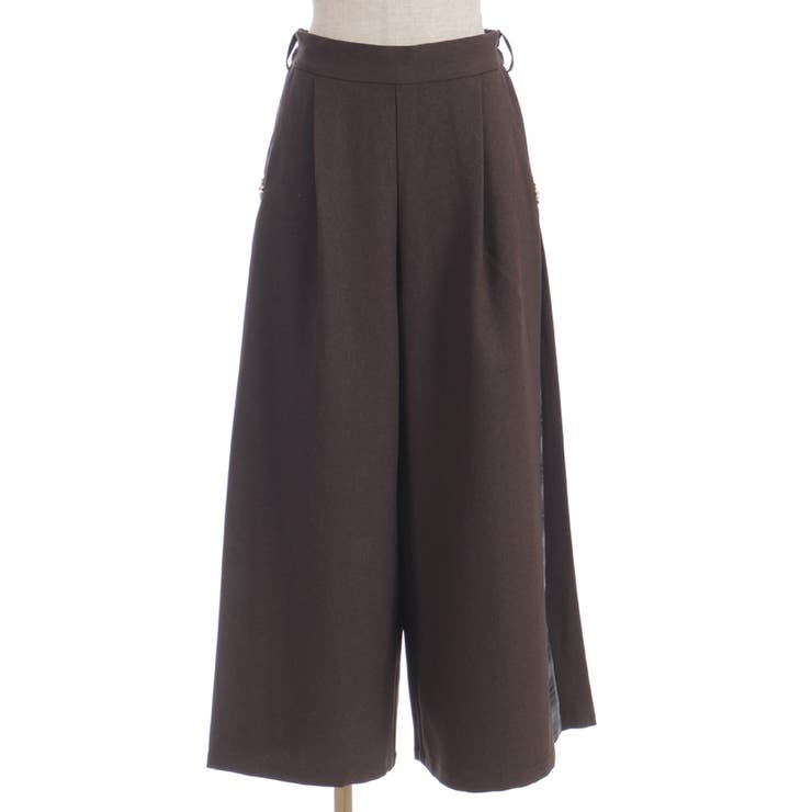 チェック切替ワイドパンツ | axes femme | 詳細画像7 