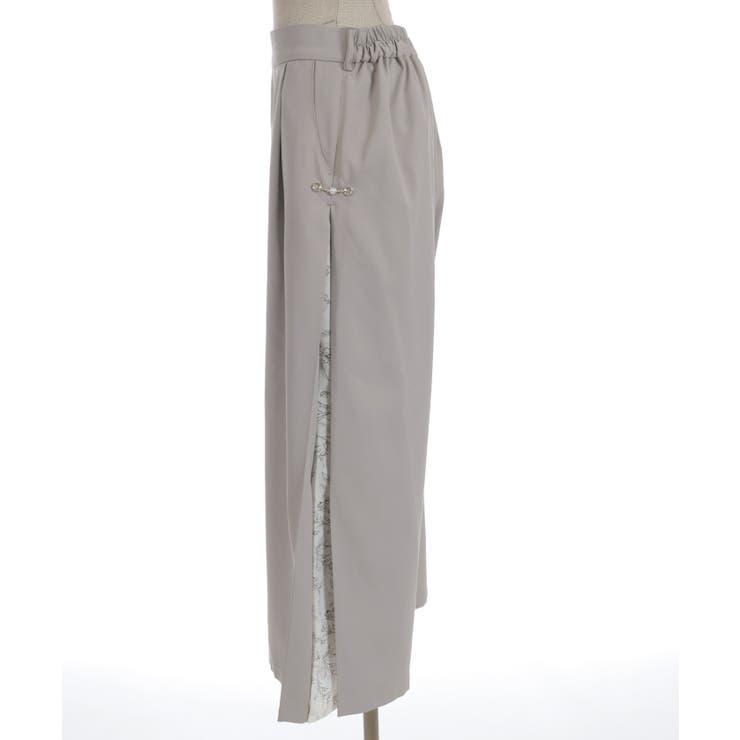 サイド柄切替ワイドパンツ | axes femme | 詳細画像19 