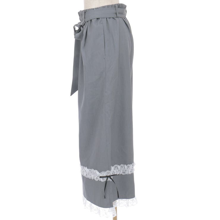 フリルレースワイドパンツ | axes femme | 詳細画像19 