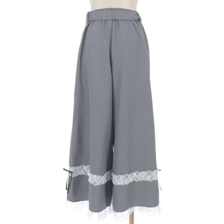 フリルレースワイドパンツ | axes femme | 詳細画像20 