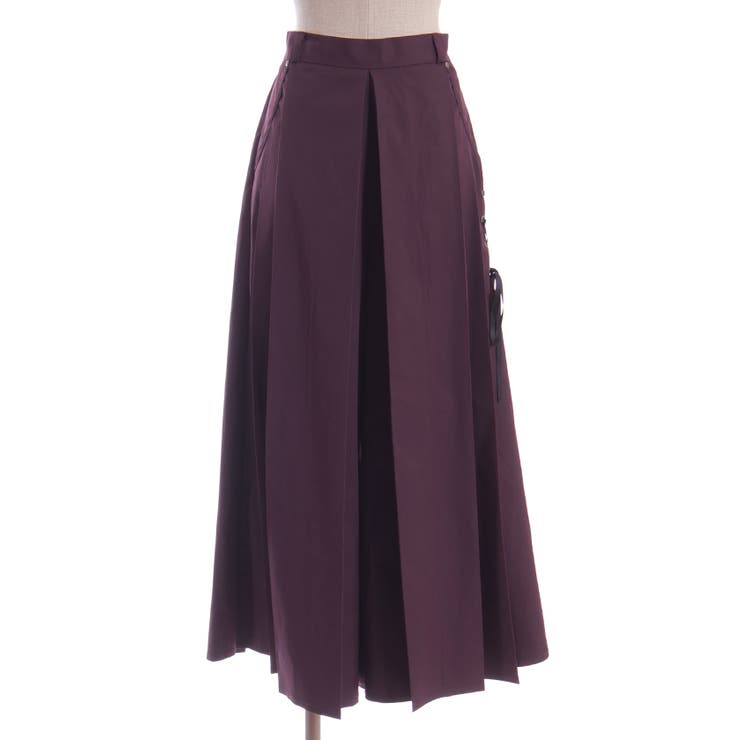 タックデザイン袴パンツ[品番：IGAW0005863]｜axes femme