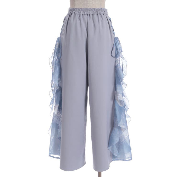 揺蕩う海月ラッフルワイドパンツ | axes femme | 詳細画像11 