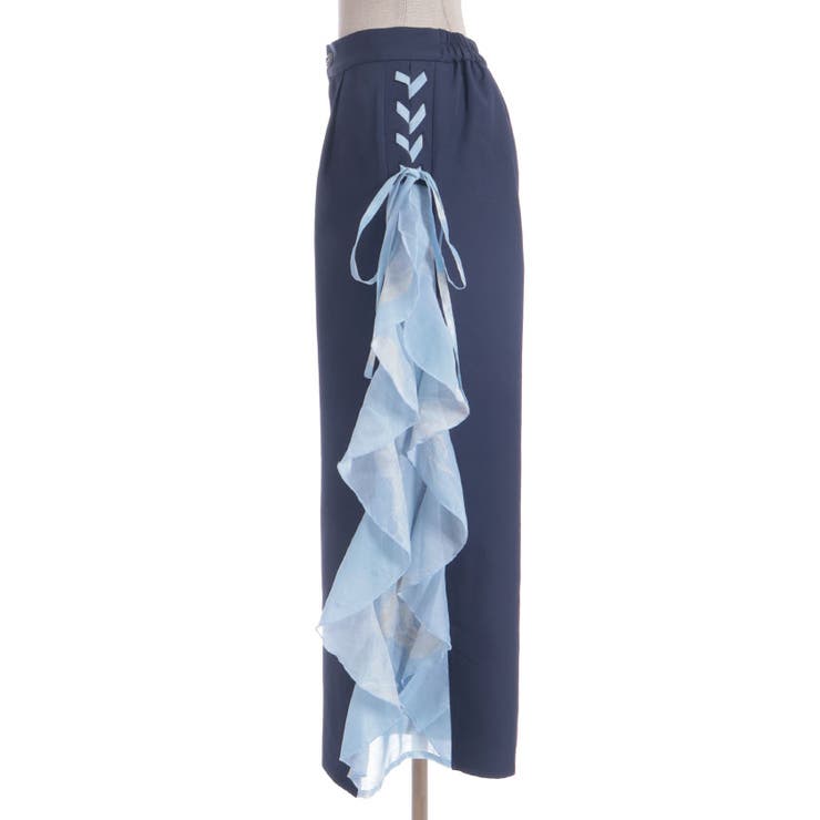 揺蕩う海月ラッフルワイドパンツ | axes femme | 詳細画像18 