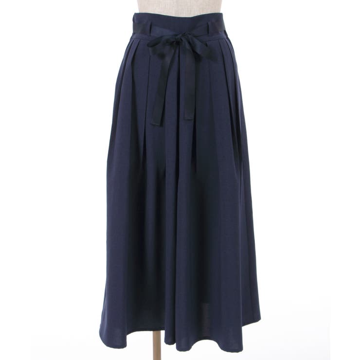 最安 ハイウエストプリーツ袴PT[品番：IGAW0003240]｜axes femme パンツ