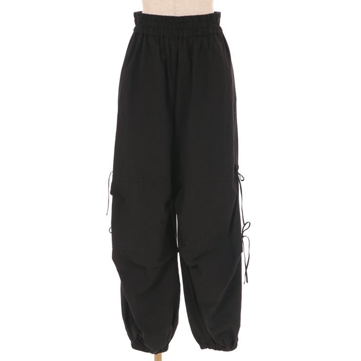 リボンパラシュートパンツ[品番：IGAW0004109]｜axes femme