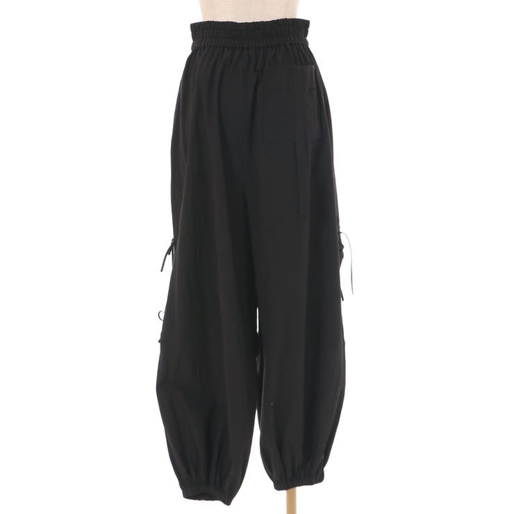 リボンパラシュートパンツ[品番：IGAW0004109]｜axes femme