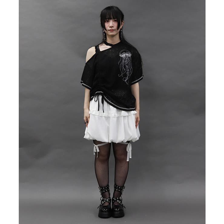クラゲバルーンミニスカート | axes femme | 詳細画像4 