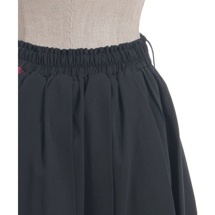 クロスベルト麻雀牌刺繍スカート | axes femme | 詳細画像22 