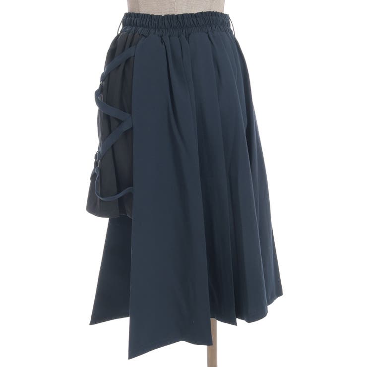 クロスベルト麻雀牌刺繍スカート | axes femme | 詳細画像30 