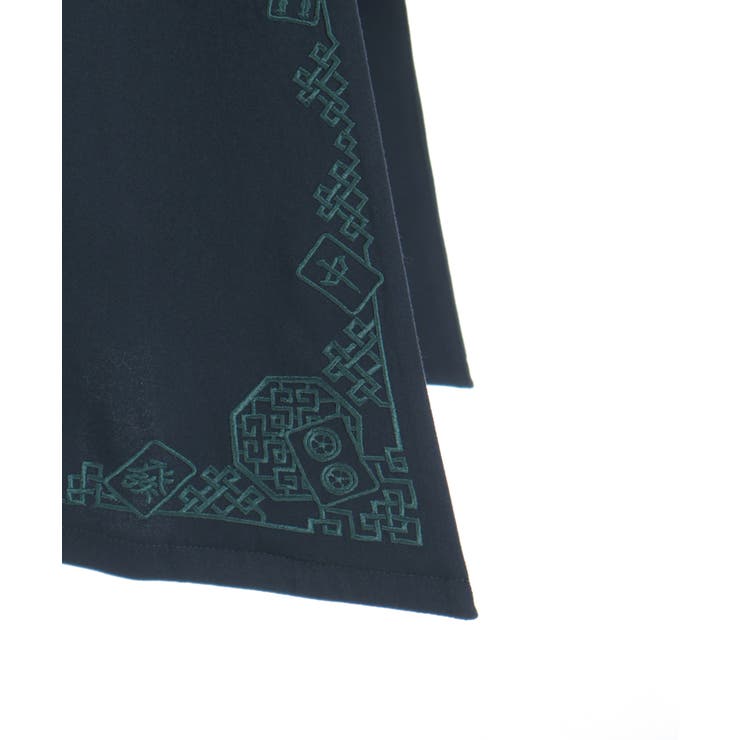 クロスベルト麻雀牌刺繍スカート | axes femme | 詳細画像31 