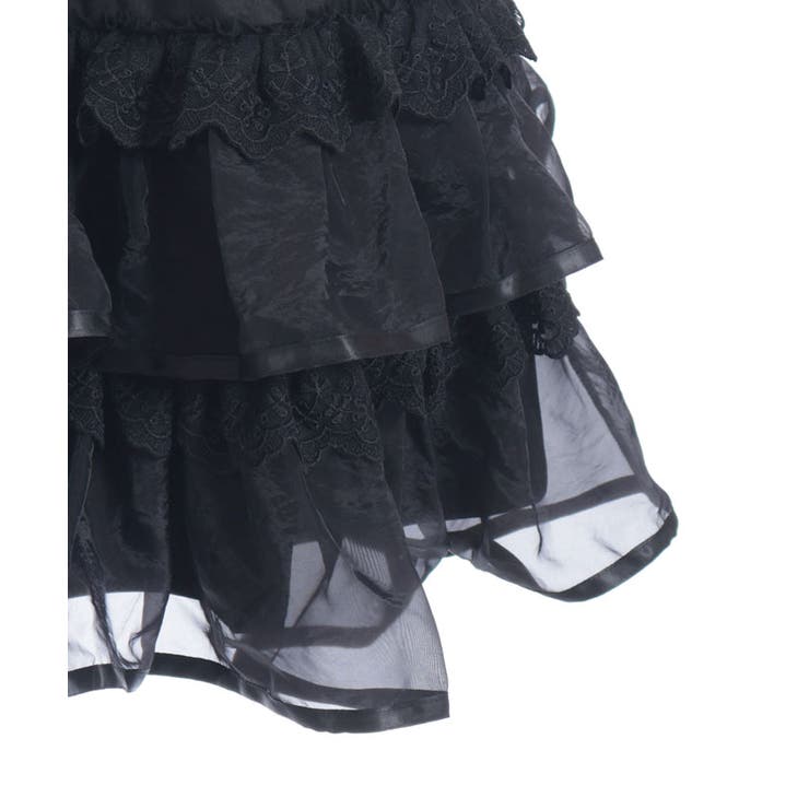 ボリュームティアードミニスカート | axes femme | 詳細画像26 