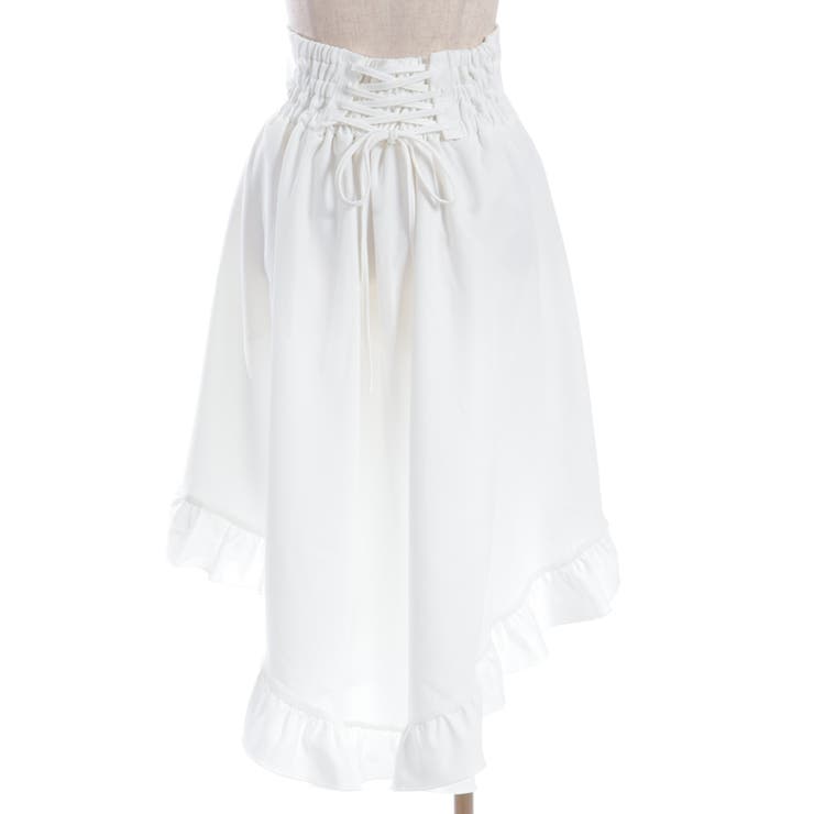 ベルト風フィッシュテールスカート | axes femme | 詳細画像4 