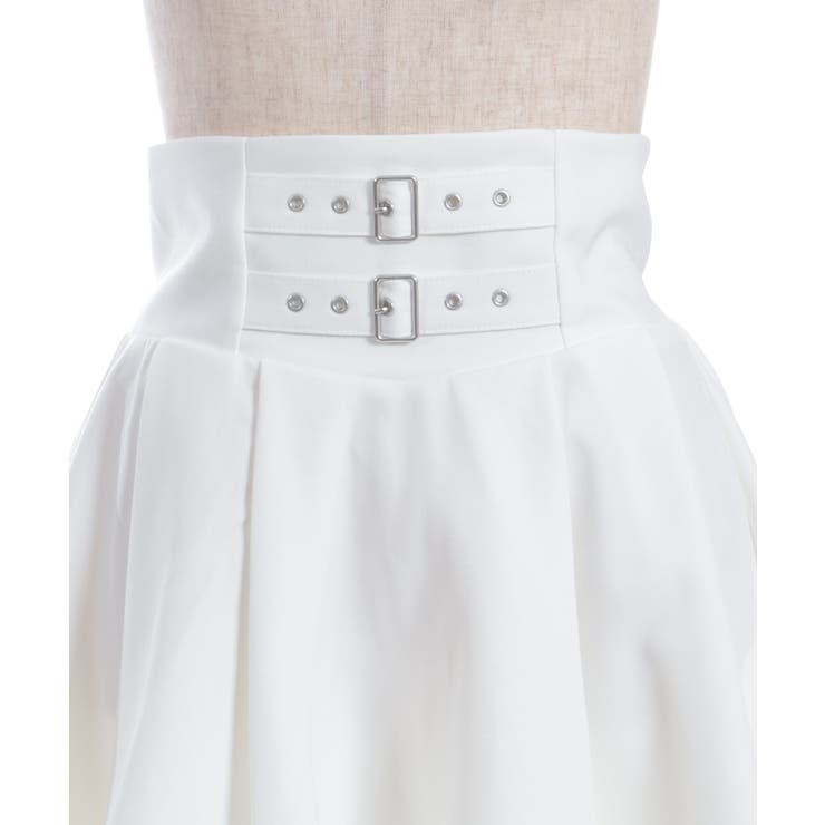 ベルト風フィッシュテールスカート | axes femme | 詳細画像7 